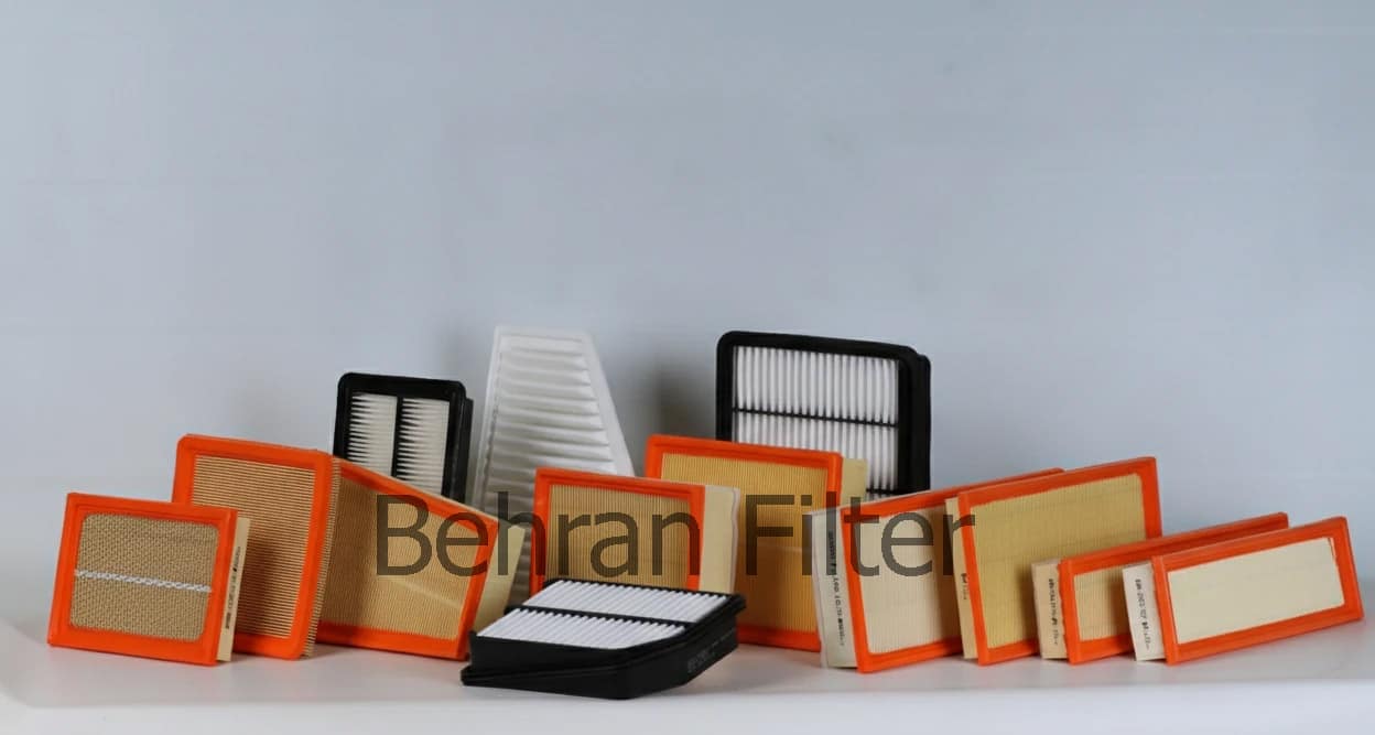 44 تصویر دسته جمعی فیلترهای هوای بهران فیلتر